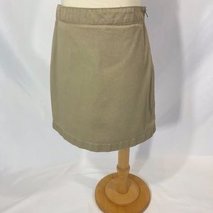 Girls Blend Chino Skort Top of Knee (Lands' End)